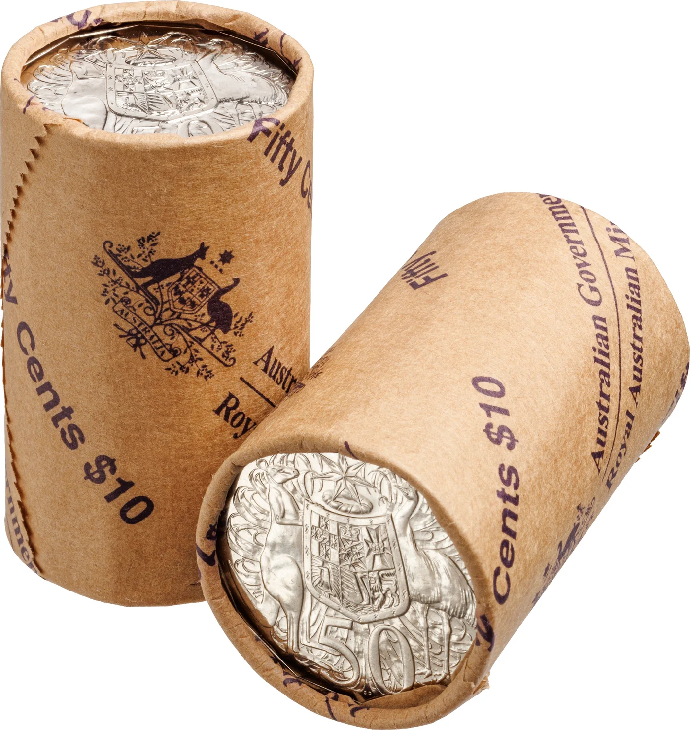 ROYAL AUSTRALIAN MINT - 2026 50C CIRCULATING COIN ROLL NON-PREMIUM