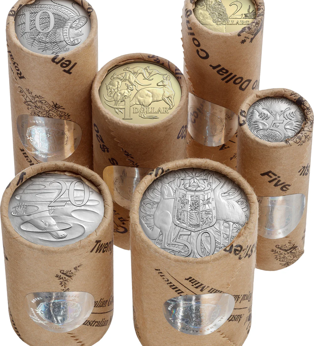 ROYAL AUSTRALIAN MINT - 2026 ROYAL AUSTRALIAN MINT PREMIUM 6 ROLLED COIN SET