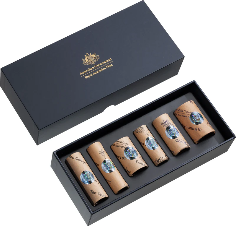 ROYAL AUSTRALIAN MINT - 2026 ROYAL AUSTRALIAN MINT PREMIUM 6 ROLLED COIN SET