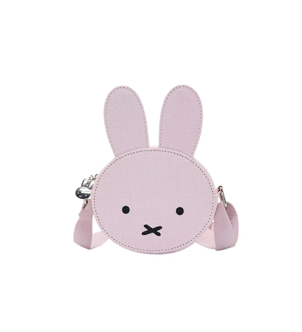 MIFFY CANVAS EARS CROSSBODY BAG (S) - PINK