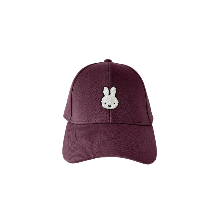 MIFFY COTTON CAP (M - 56CM) - MAROON