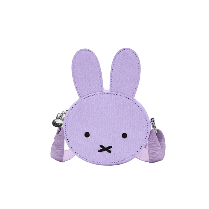 MIFFY CANVAS EARS CROSSBODY BAG (S) - LILAC