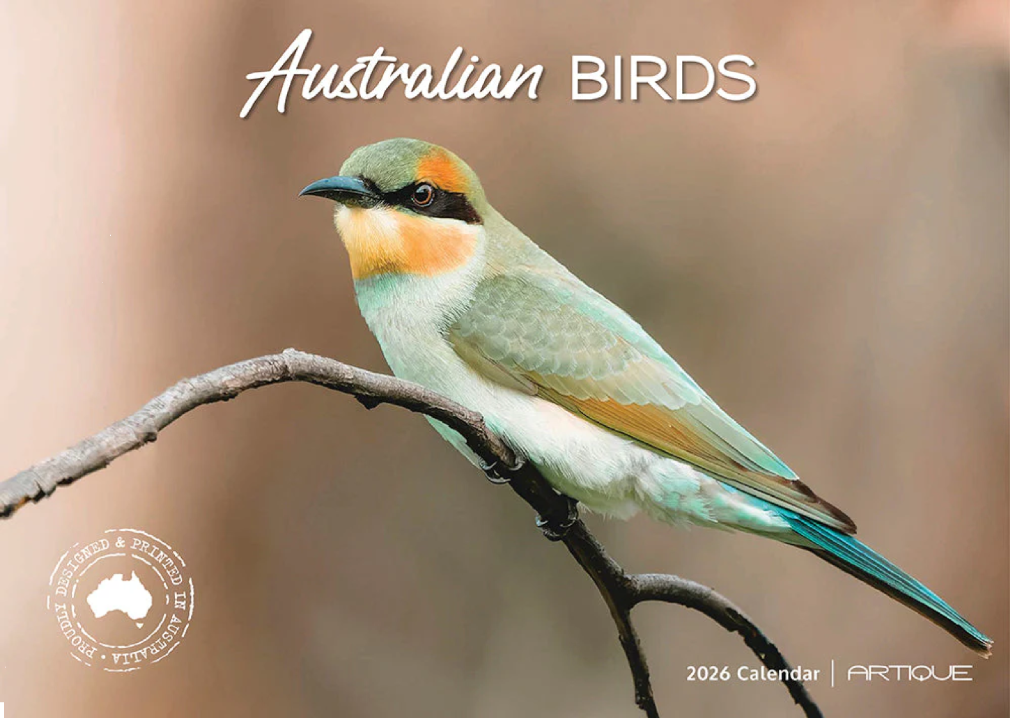 ARTIQUE - 2026 WALL CALENDAR | AUSTRALIAN BIRDS