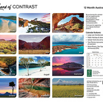 ARTIQUE - 2025 WALL CALENDAR | LAND OF CONTRAST