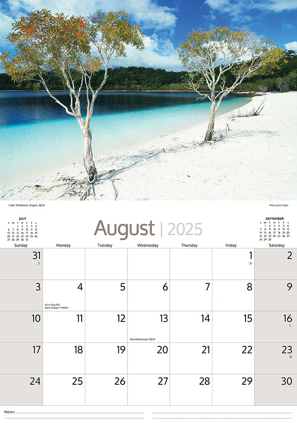 ARTIQUE - 2025 WALL CALENDAR | LAND OF CONTRAST