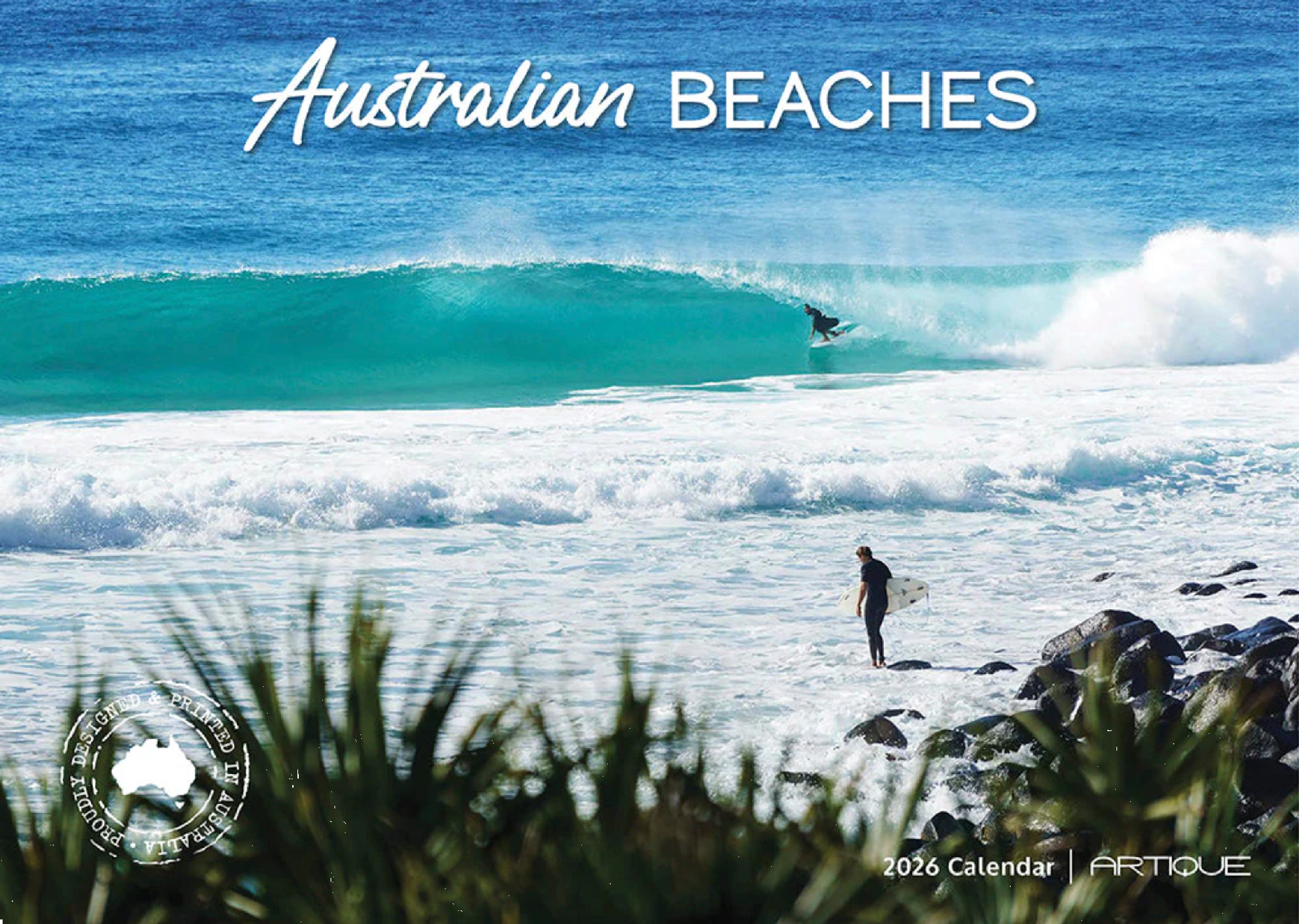 ARTIQUE - 2026 WALL CALENDAR | AUSTRALIAN BEACHES