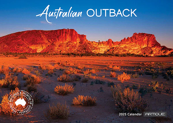 ARTIQUE - 2025 WALL CALENDAR | AUSTRALIAN OUTBACK