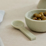 MADRAS LINK - ARIES SAGE GREEN SPOON | HANDMADE RESIN