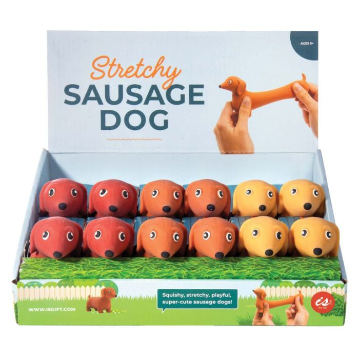 IS GIFT - STRETCHY SAUSAGE DOGS | ASSORTED