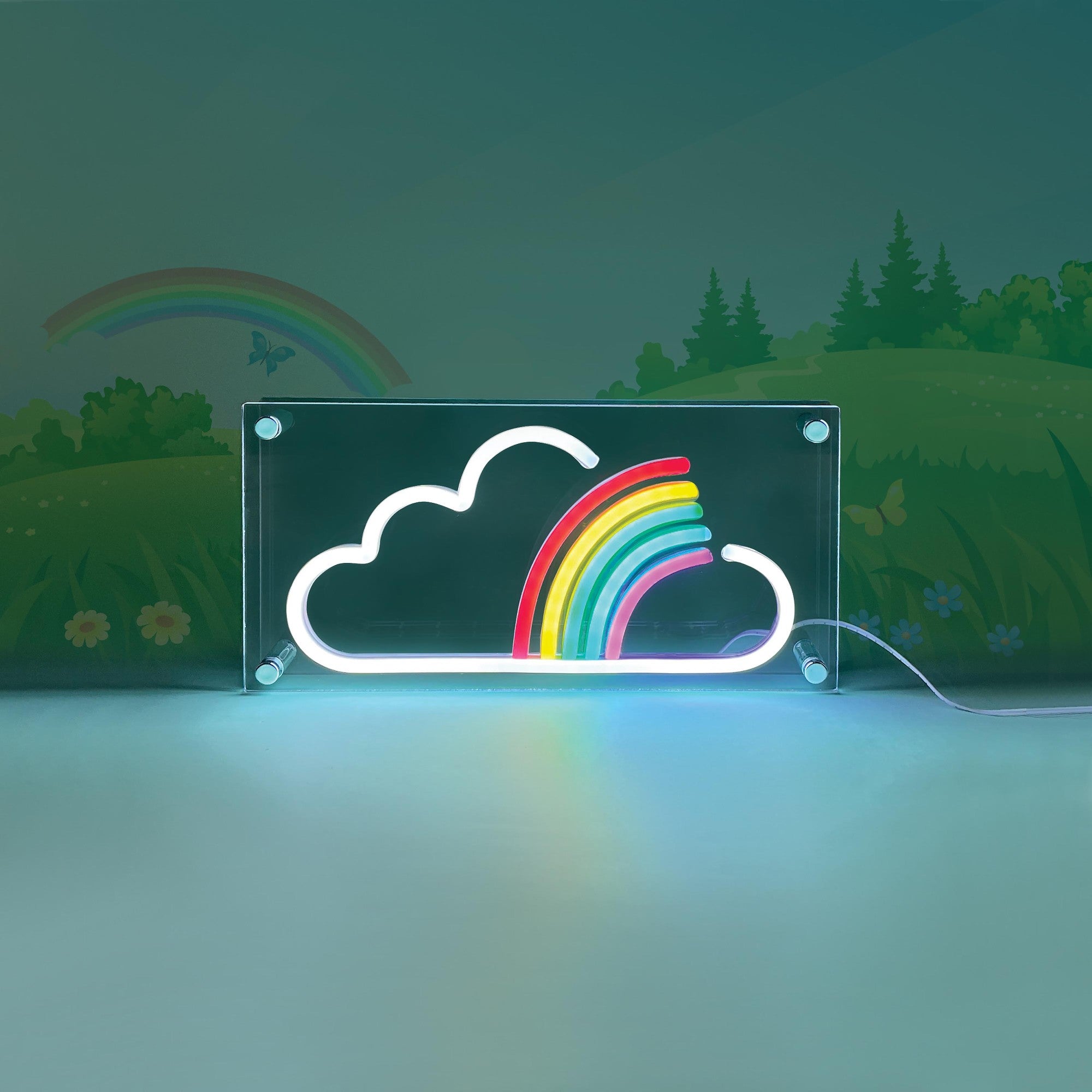 DISCOVERY ZONE - ACRYLIC LIGHT | RAINBOW CLOUD