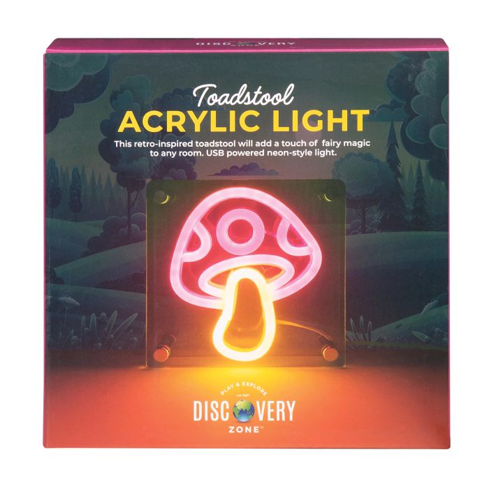 DISCOVERY ZONE - ACRYLIC LIGHT | TOADSTOOL