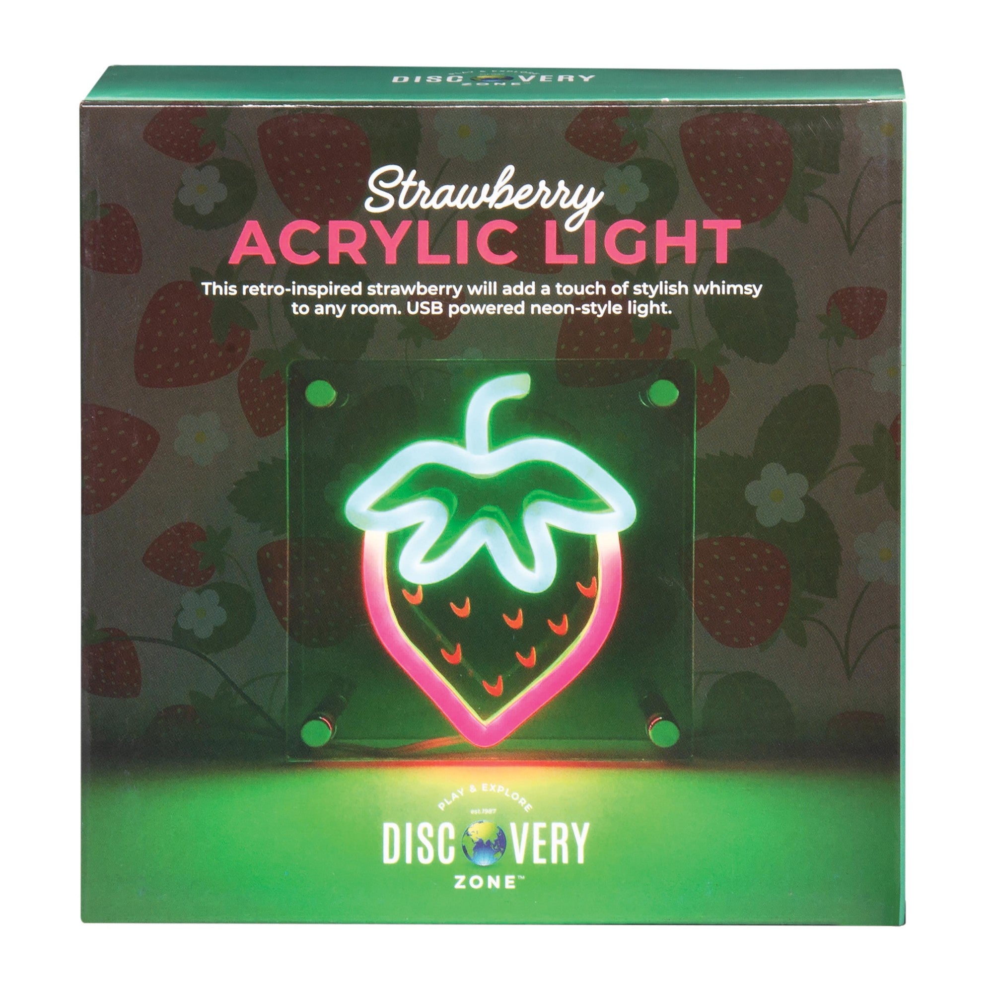 DISCOVERY ZONE - ACRYLIC LIGHT | STRAWBERRY