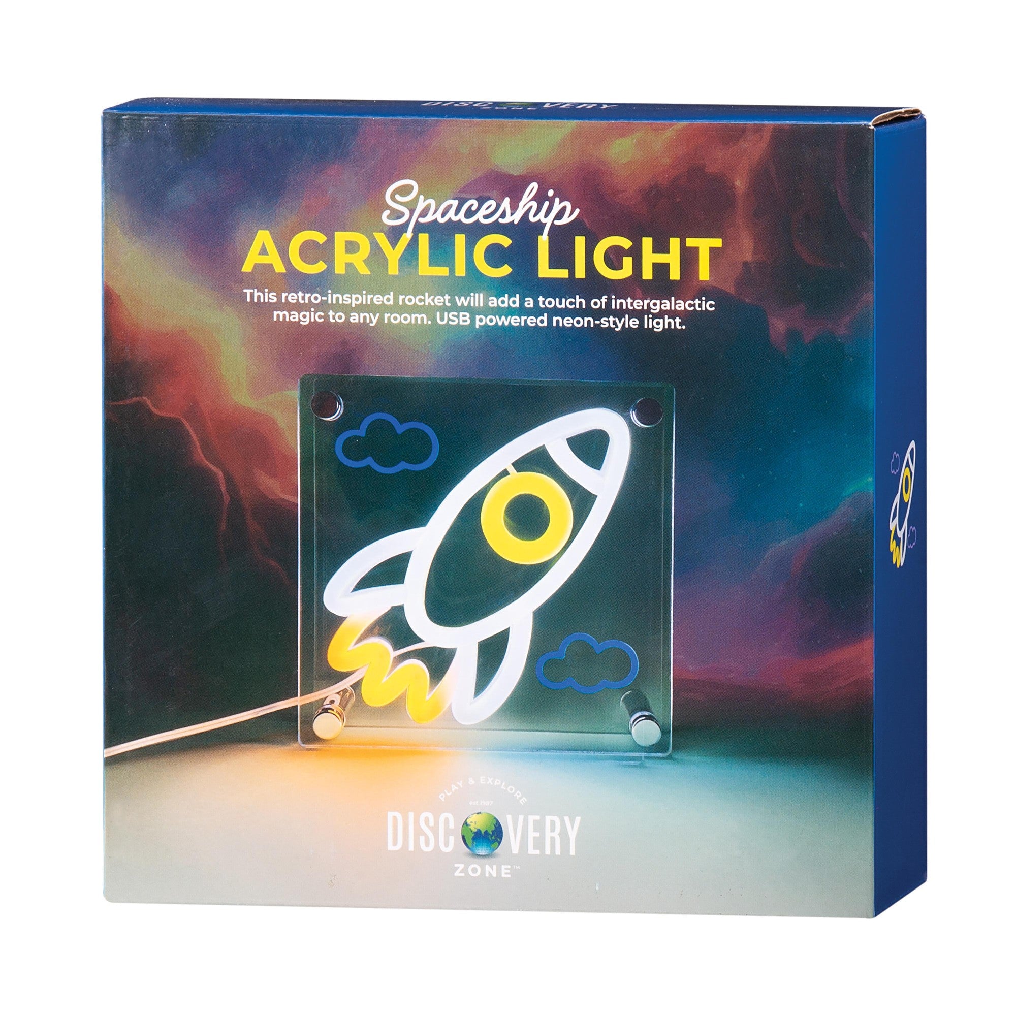 DISCOVERY ZONE - ACRYLIC LIGHT | SPACESHIP