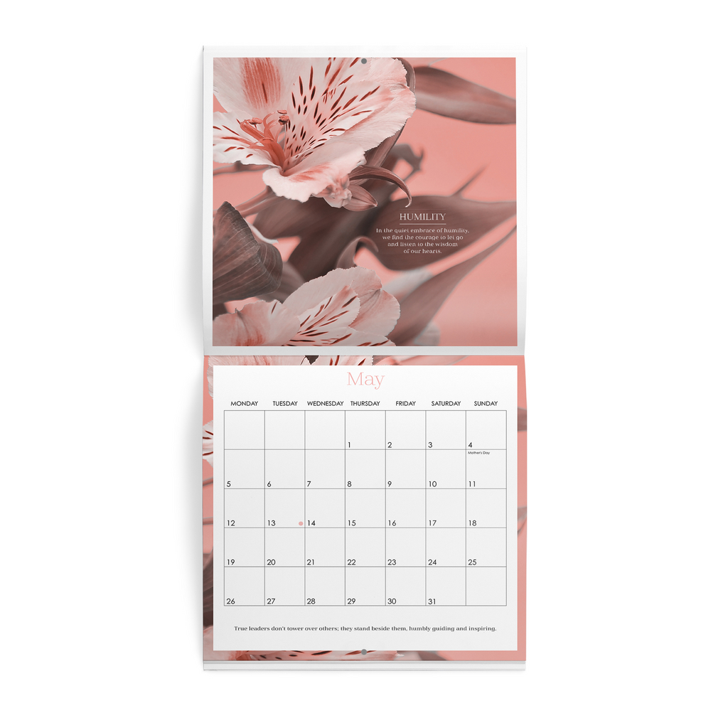 AFFIRMATIONS - 2025 WALL CALENDAR