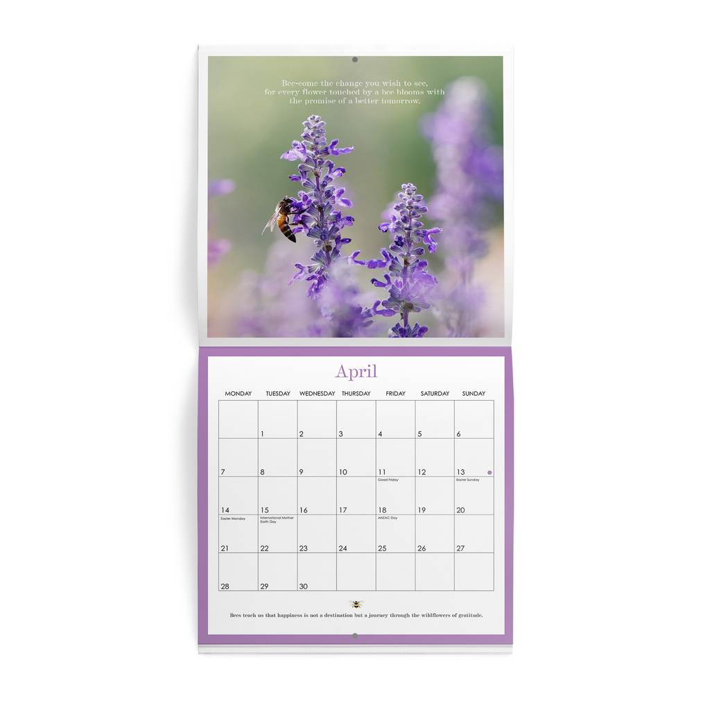 AFFIRMATIONS - 2025 BEE WALL CALENDAR