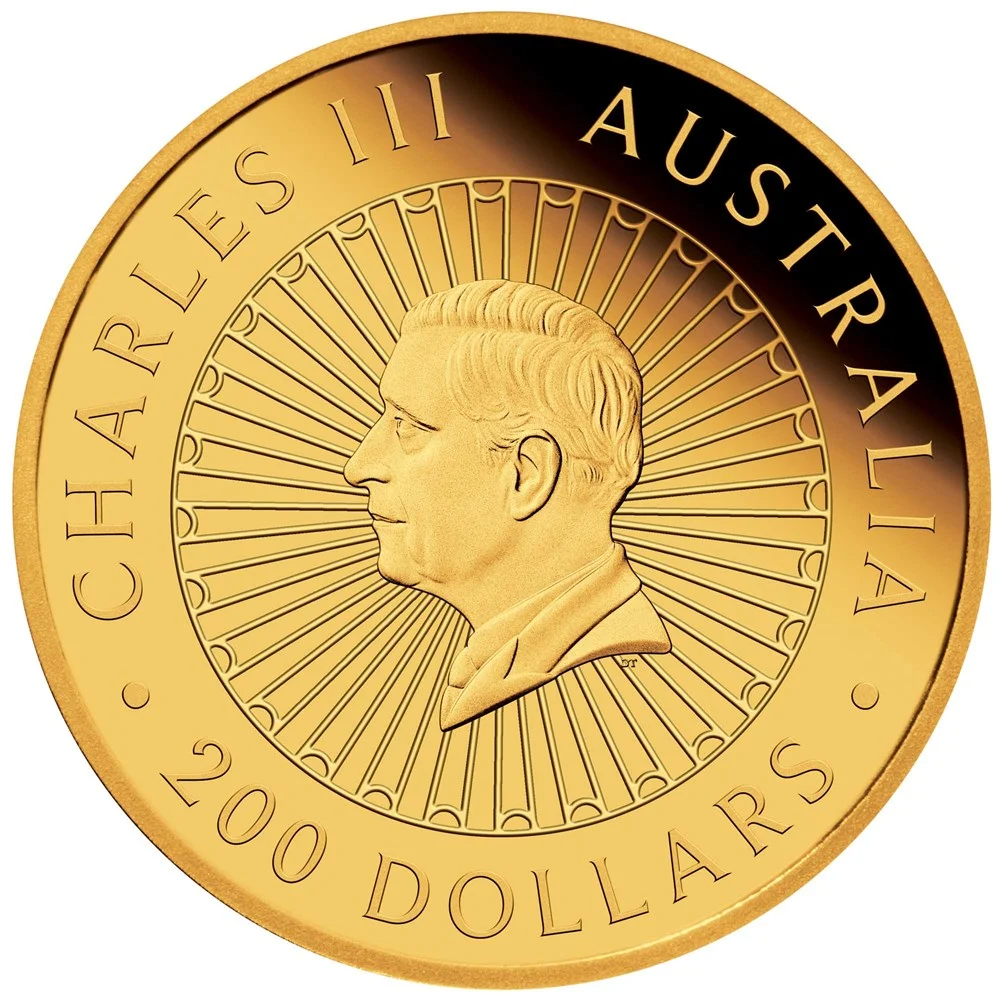 THE PERTH MINT - GREAT SOUTHERN LAND 2024 2OZ GOLD PROOF MOTHER OF PEARL COIN