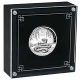 THE PERTH MINT - 2025 YEAR OF THE SNAKE 1OZ SILVER PROOF HIGH RELIEF COIN