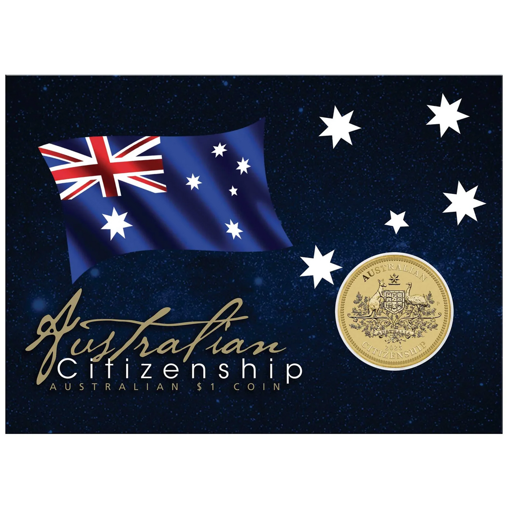 THE PERTH MINT - 2025 AUSTRALIAN CITIZENSHIP ONE DOLLAR COIN