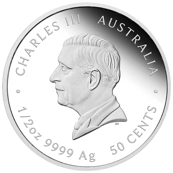 THE PERTH MINT - AUSTRALIAN LUNAR SERIES III 2026 YEAR OF THE HORSE 1/2OZ SILVER PROOF COIN