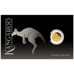 THE PERTH MINT - MINI ROO 2026 0.5G GOLD PROOF COIN IN CARD