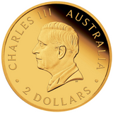 THE PERTH MINT - MINI ROO 2026 0.5G GOLD PROOF COIN IN CARD