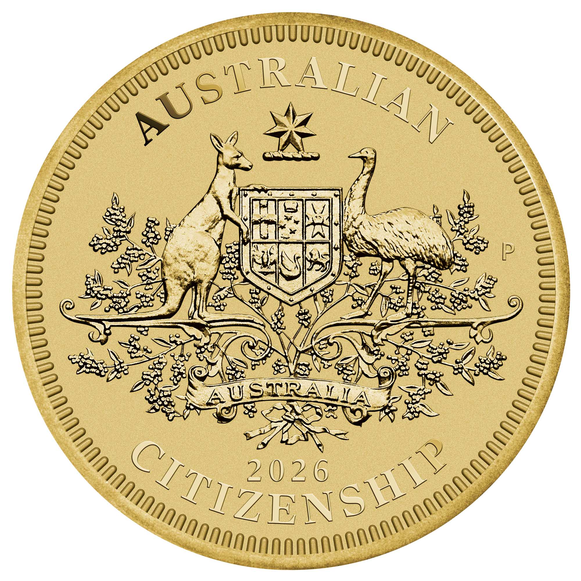 THE PERTH MINT - AUSTRALIAN CITIZENSHIP 2026 COIN IN CARD