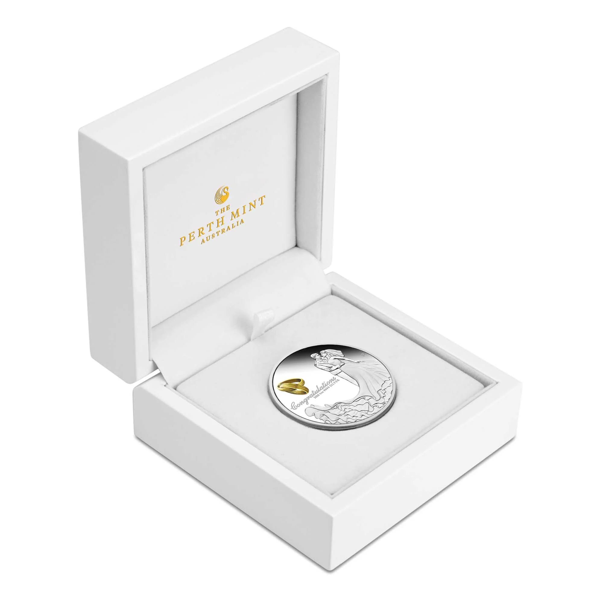 THE PERTH MINT - WEDDING 2026 1OZ SILVER PROOF COIN