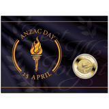 THE PERTH MINT - ANZAC DAY 2026 COIN IN CARD