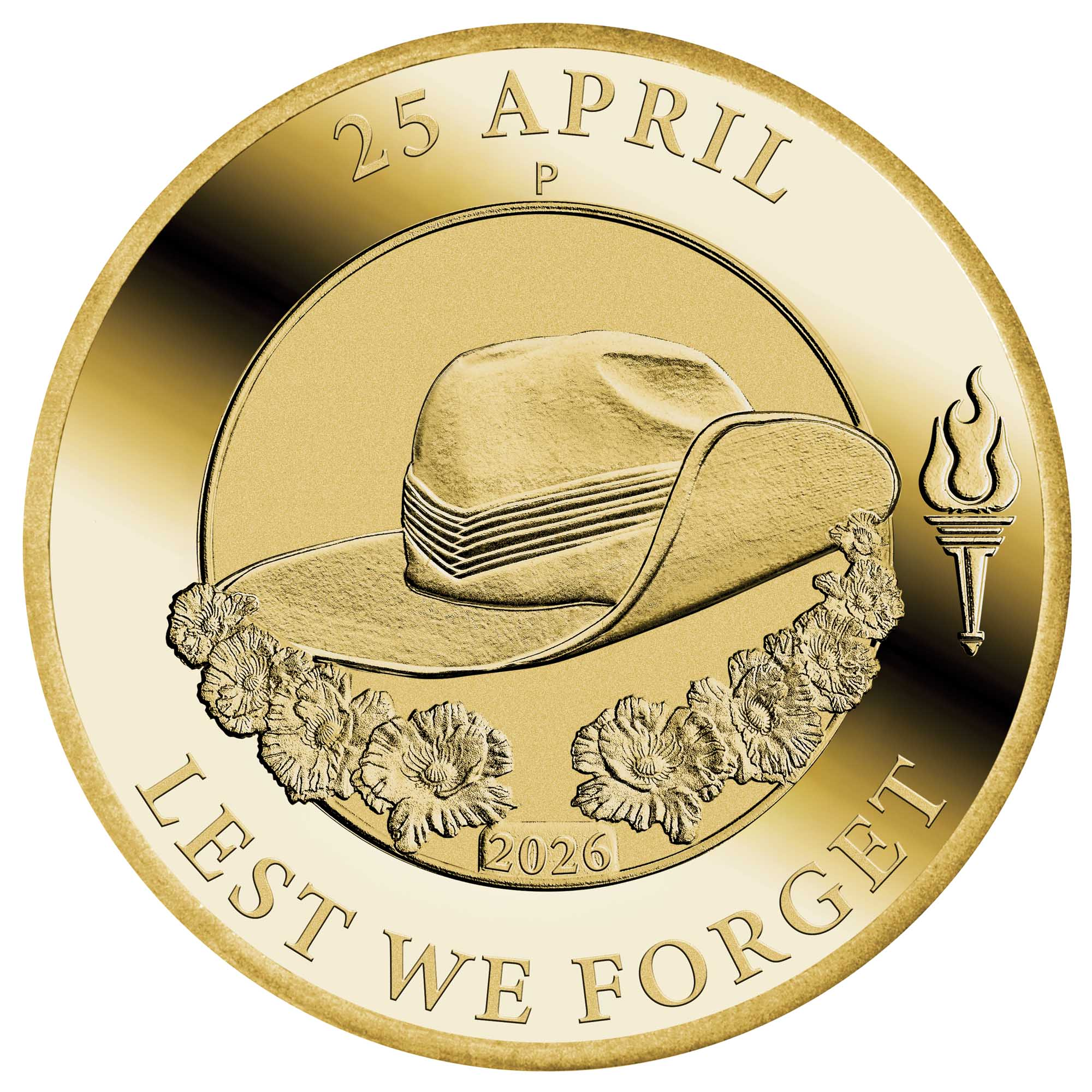 THE PERTH MINT - ANZAC DAY 2026 COIN IN CARD