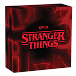THE PERTH MINT - STRANGER THINGS | SEASON 3 2026 1OZ SILVER COLOURED RECTANGULAR COIN