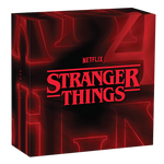THE PERTH MINT - STRANGER THINGS | SEASON 4 2026 1OZ SILVER COLOURED RECTANGULAR COIN