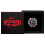 THE PERTH MINT - STRANGER THINGS | VILLAINS 2026 2OZ SILVER ANTIQUED COLOURED COIN 