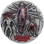 THE PERTH MINT - STRANGER THINGS | VILLAINS 2026 2OZ SILVER ANTIQUED COLOURED COIN 