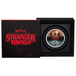 THE PERTH MINT - STRANGER THING | THE UPSIDE DOWN 2026 1OZ SILVER COLOURED COIN 