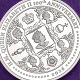 THE PERTH MINT - H.M. QUEEN ELIZABETH II 100TH ANNIVERSARY 2026 1OZ SILVER PROOF COIN
