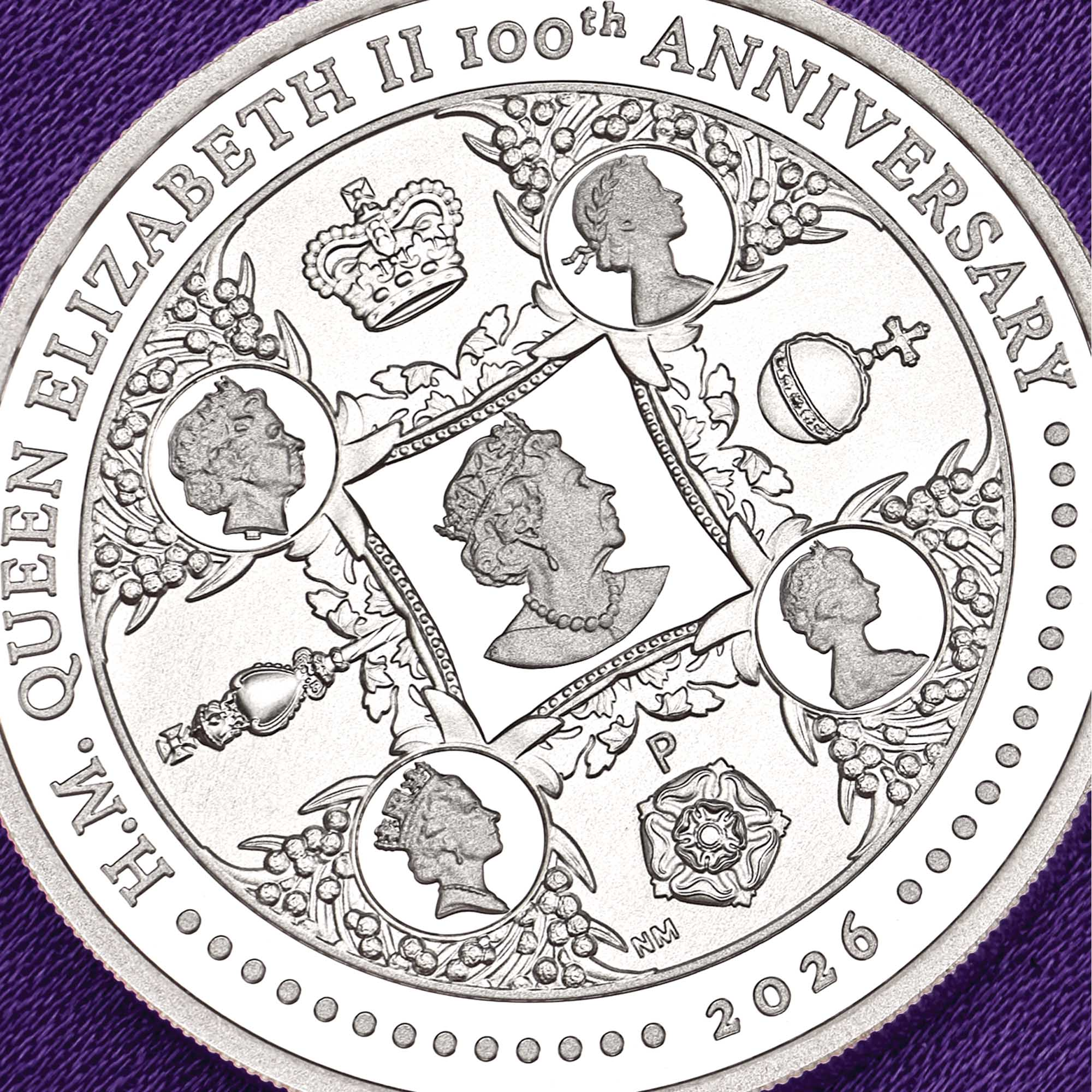 THE PERTH MINT - H.M. QUEEN ELIZABETH II 100TH ANNIVERSARY 2026 1OZ SILVER PROOF COIN