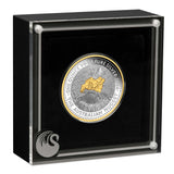 THE PERTH MINT - 40TH ANNIVERSARY OF THE AUSTRALIAN NUGGET GOLD COIN PROGRAM 2026 | 1OZ SILVER PROOF GILDED COIN