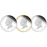 THE PERTH MINT - H.M. QUEEN ELIZABETH II 100TH ANNIVERSARY 2026 1OZ SILVER THREE-COIN SET