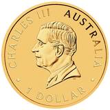 THE PERTH MINT - AUSTRALIAN KOOKABURRA PERTH STAMP AND COIN SHOW 2026 1OZ SILVER GOLD-PLATED COIN IN CARD