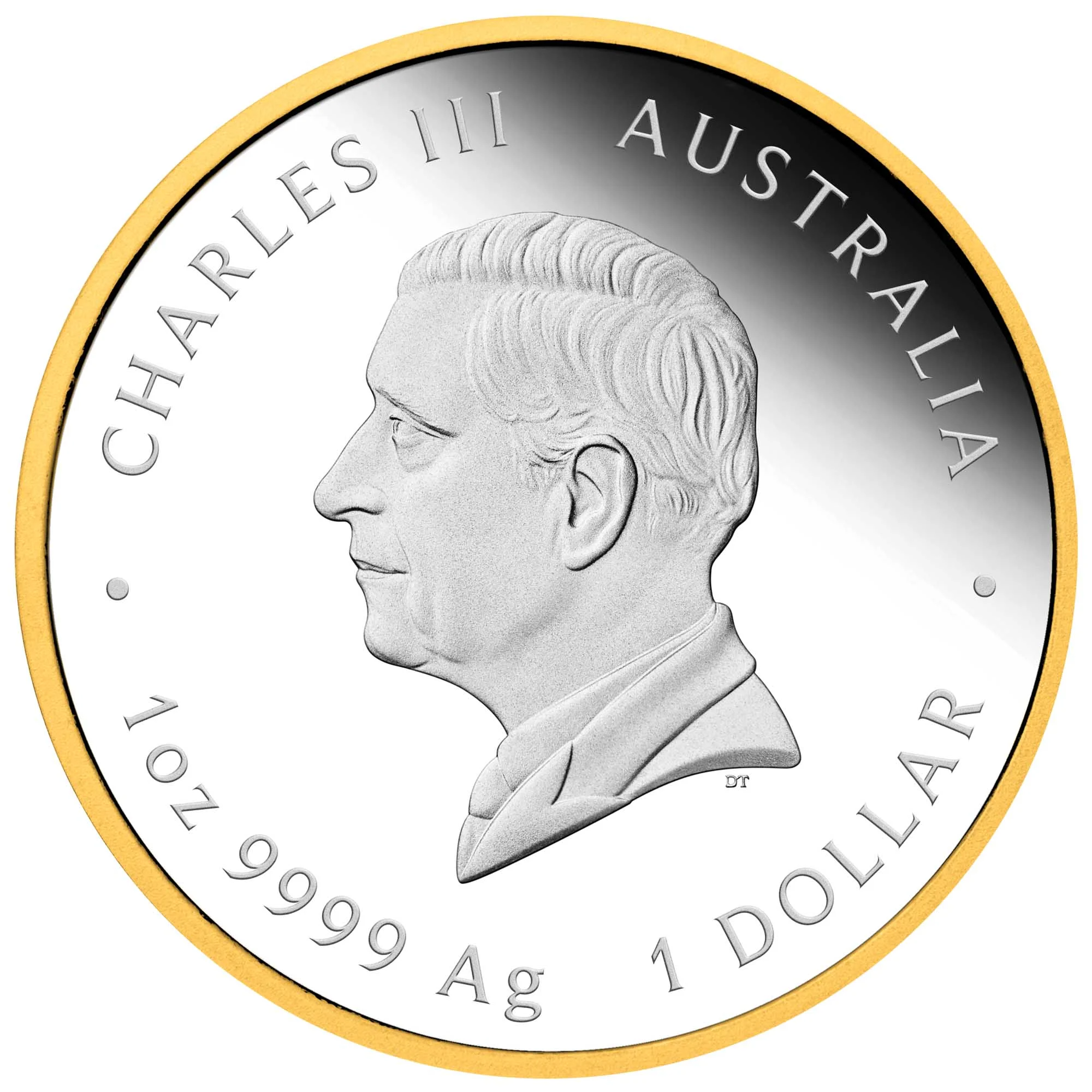 THE PERTH MINT - AUSTRALIA'S FIRST GOLD RUSH 175TH ANNIVERSARY 2026 1OZ SILVER PROOF GILDED COIN