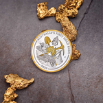 THE PERTH MINT - AUSTRALIA'S FIRST GOLD RUSH 175TH ANNIVERSARY 2026 1OZ SILVER PROOF GILDED COIN