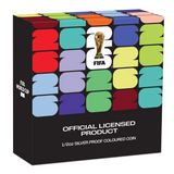 THE PERTH MINT - FIFA WORLD CUP 2026 1/2OZ SILVER PROOF COLOURED COIN