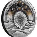 THE PERTH MINT - DUNE SCOURGE OF THE DESERT SEA 2026 2OZ SILVER ANTIQUED COLOURED COIN