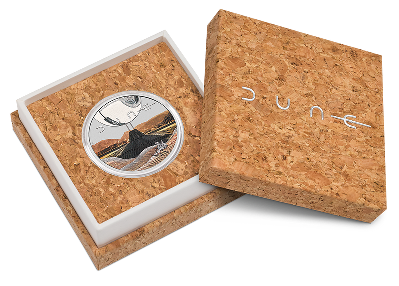 THE PERTH MINT - DUNE 2026 1OZ SILVER COLOURED COIN