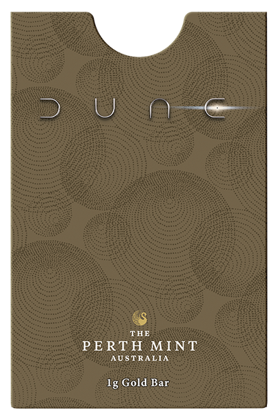 THE PERTH MINT - DUNE 2026 1G GOLD MINTED BAR
