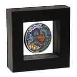 THE PERTH MINT - TURTLE YAUNATI 2026 2OZ SILVER ANTIQUED COLOURED COIN