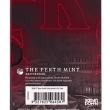 THE PERTH MINT - STRANGER THINGS - HAWKINS 2026 GOLD PLATED COLLECTOR'S COIN IN CARD
