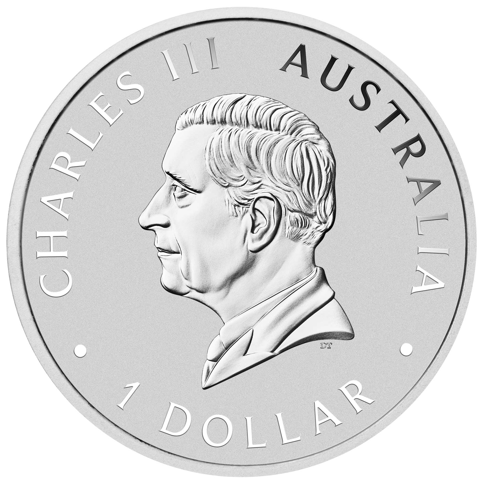 THE PERTH MINT - AUSTRALIAN WEDGE-TAILED EAGLE 2026 1OZ SILVER COLOURED COIN IN CARD