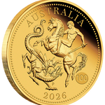 THE PERTH MINT - AUSTRALIA QUARTER SOVEREIGN 2026 GOLD PROOF COIN