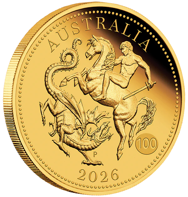 THE PERTH MINT - AUSTRALIA QUARTER SOVEREIGN 2026 GOLD PROOF COIN